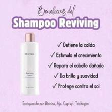 Shampoo reviving con capyxil adiós a la caída - Blanco - Ver 5
