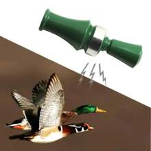1pc ABS Material Duck Call, Realistic Wild Duck Sound, Portable And Durable, Hunting Lure Duck Call, Hunter Outdoor Calling Accessory, Perfect Gift For Hunters - Multicolor - View 1