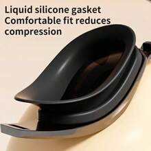 1 Par de Gafas de Natación Antivaho de Moda, Visión Clara de Alta Definición - Impermeables, Correa Ajustable, Diseño Unisex, Adecuadas para Entrenamiento de Natación y Deportes Acuáticos, Esenciales de Playa, Accesorios de Playa, Flotador de Piscina - Multicolor - Ver 7