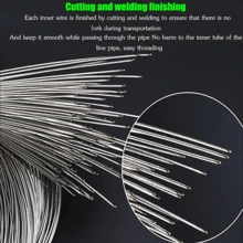 Mountain Bike Cable Set, Brake Cable, Derailleur Cable, Cable Housing, End Caps - Front & Rear - Multicolor - View 5