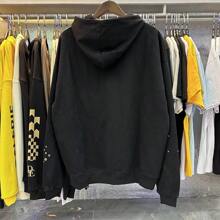 NEW Hip Hop Spider Hoodies Set Y2k Hoodie ,Tracksuit Pullover Sweatshirt And Trousers For Men Or Women Matching Hoodies For Couples Casual Unisex - 黑色 - 查看 3
