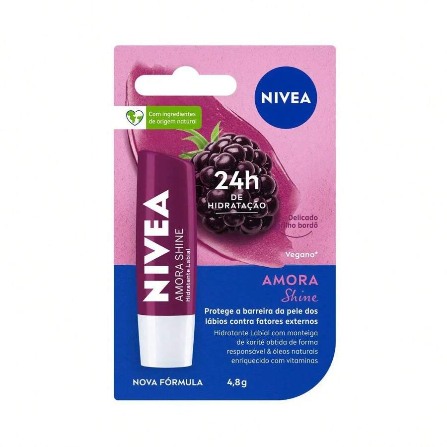 NIVEA NIVE.A LIP MOISTURIZER 4.8 G - BLACKBERRY LIP MOISTURIZER - View 1