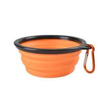 1 pièce Bol à nourriture pour animaux de compagnie portable : Bol pliable en TPR pour chats et chiens, bols à nourriture et à eau pour animaux de compagnie à suspendre pour le voyage à l'extérieur - Multicolore - Voir 16