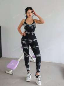OKAY MODA XIA SHOP mono deportivo para mujer, conjunto de yoga de baile a la moda