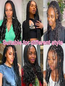 Tóc tết 32 inch cho tóc tết Boho Body Wave Tóc người số lượng lớn để tết Không có sợi ngang Tóc người ướt và gợn sóng Tóc nối 2 bó/gói 90g Màu tự nhiên - SNatural - Xem 9