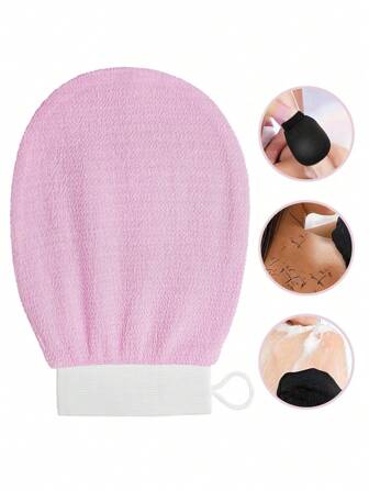 深层去角质手套，令肌肤光滑亮泽，1 件装沐浴清洁剂洗浴手套，温和有效的韩国身体去角质海绵丝瓜络，去除身体死皮和污垢，男女适用，Bath and Body Works，客厅家居卧室浴室家居装饰，旅行用品，婚礼、派对、生日，送给男士、妈妈、爸爸、朋友、新年、配饰、趣味礼物