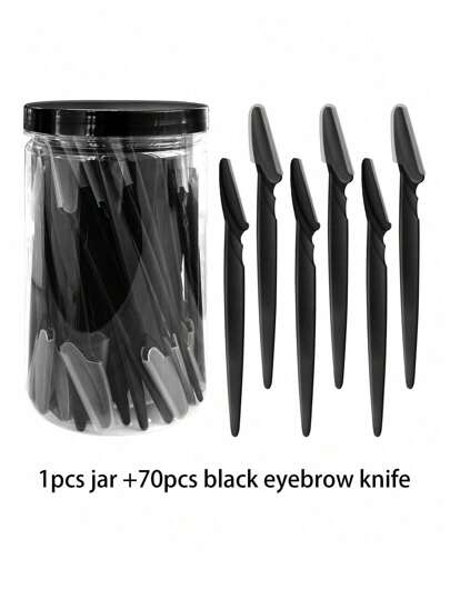 170件套+收纳盒，包含多色眉毛修剪器和剃须刀套装，眉毛修剪器和剃须刀，化妆品，价格实惠，房间装饰，梳妆台，旅行，卧室，化妆配件，眉毛剃刀，价格实惠，圣诞礼物，化妆品，化妆工具，经济实惠，礼物，女士礼物，圣诞礼物