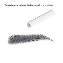 微刀片针，10/20/50 支白色 18U 微刀片用于半永久化妆，手动针用于眉毛眼线唇部微刀片套装