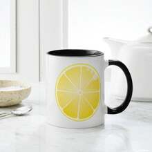 CafePress Lemon Mug 11 Oz (325 Ml) Ceramic Coffee Mug11oz Ceramic Coffee Mug - Mother's Day, Birthday,Father's Day Gift, Easter Day Gift Idea For Dad Mom Friends Girlfriend Boyfriend - default - View 6