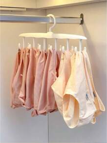 1pc Rotating Hanging Hook Rack, Bra Straps Space Saving, Wavy Drying Rack, Multi-Functional Clothes Hanger For Home/Dorm, Suitable As Gift For Relatives, Family, Friends, Teacher, Classmates, Travel, Outdoor Activities, Camping, Party, Beach Holiday, Decoration, Decor, Organizer Dress Pants Shoes Jeans Boots Skirt,Spring,Minimalist,Summer Tops