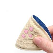 3 Pairs Of Half Insoles, Forefoot Cushions, Soft Anti-Pain Thick Insoles For High Heels, Women