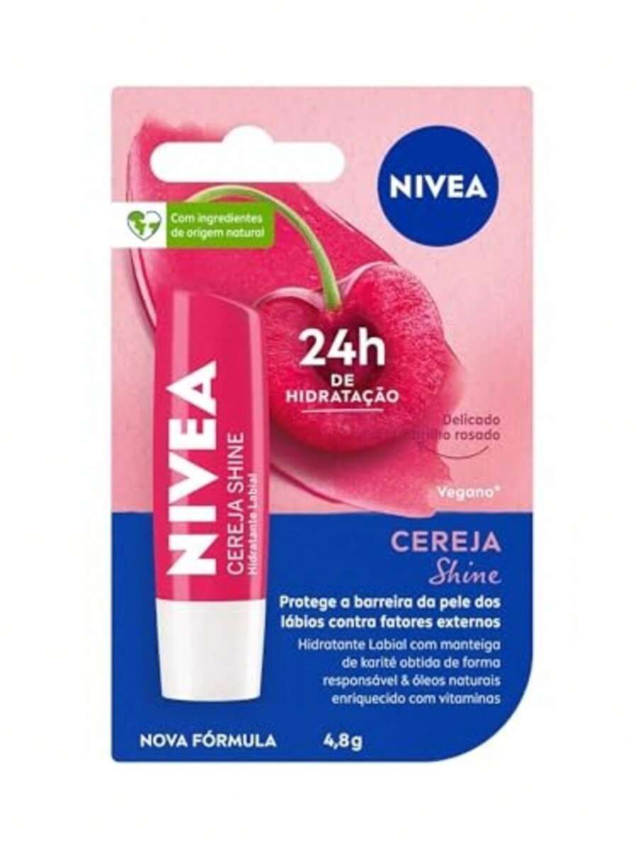 NIVEA NIVE.A LIP MOISTURIZER 4.8 G - 櫻桃潤唇膏 - 查看 1