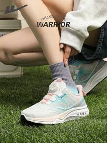 WARRIOR 1 par Nuevos zapatos deportivos transpirables de suela blanda para mujer 2025, diseño de hebilla giratoria, de caña baja, ultra ligeros con amortiguación de rebote para deportes al aire libre, suela blanda con absorción de choque, impermeables para senderismo, comodidad todo el día
