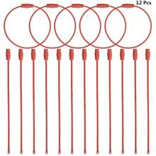 6/12/20pcs Stainless Steel Key Rings, Suitable For Luggage Tag, Key Holder, Key Chain, Kitchen Tools, Screw Jewelry Making, 4 Colors - One Size - View 16