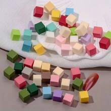 迷你可替换美甲海绵块，适用于渐变美甲海绵工具，美甲用品，美甲配件，彩色海绵带盒，美甲海绵金属夹，适用于家庭美甲沙龙美甲设计 - 彩色 - 查看 3