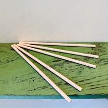 100 piezas de pajitas de papel premium a rayas rosa y blanco, a prueba de fugas y sin desteñir, adecuadas para fiestas y uso diario, perfectas para decoración de cumpleaños, días festivos, barbacoas y postres, estilos aleatorios