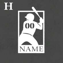 Customized Metal Logos For Football Decor, Basketball Decor, And Rugby Players,Room Decor Gifts For Football , Basketball, And Rugby Enthusiasts, Customized Wall Decorations For Football, Basketball, And Rugby Players, Player Name Logos, Gifts For Football Players, And Sports Wall Paintings Wall Decor Birthday Graduation