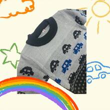 Warm Sweater For Children - Grey - View 2