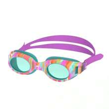 Junior Glide Print Swim Goggles 9930270 - 北極玻璃 - 查看 1