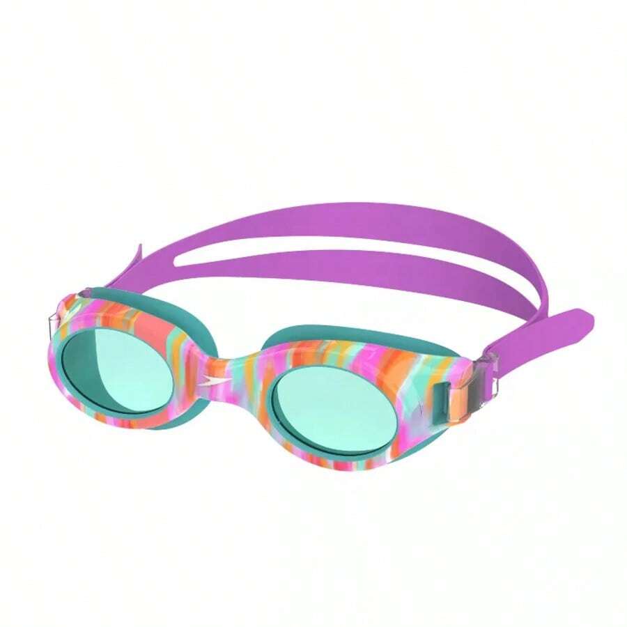 Junior Glide Print Swim Goggles 9930270 - 北極玻璃 - 查看 1