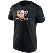 Fanatics 男士 NHL 安納海姆鴨隊籃球球衣（黑色）✅ 24/72 小時送貨到西班牙（半島）