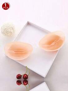 Strapless Invisible Adhesive Bra, Women Silicone Push-Up Backless Breast Lift Sticky Bra For Wedding Dress/Evening Party/Club