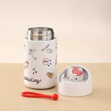 Cốc giữ nhiệt Miniso Series hình Hello Kitty hoạt hình dễ thương, cốc cách nhiệt bằng thép không gỉ, bình giữ nhiệt chân không, quà tặng sinh nhật Giáng sinh, dung tích 280ml/9.47oz. - trắng - Xem 6