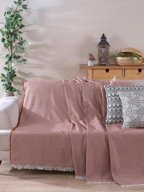 Copridivano Zeynep Tekstil York | Dimensioni 170x210 cm | Coperta in cotone naturale | Protezione per divano