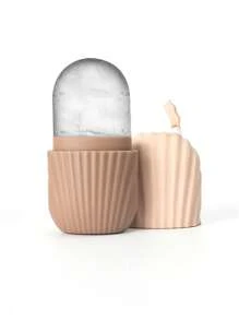 2-In-1 Multi-Functional Ice Making Mold Can Make Super Large Capacity Ice Cubes Facial Massage Ice Roller Easy Demoulding Ice Cube Machine