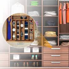 Kitchen Drawer Organizer Expandable Bamboo Utensil Holder Cutlery Tray For Kitchen Utensil And Flatware Bedroom Office - 金合歡屬 - 查看 2