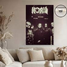 Framed  ,Korn Band Photo Poster Art Decor Print Picture Paintings Canvas Wall Art Suitable For Bars, Clubs, Cafes, Restaurants Decor Poster