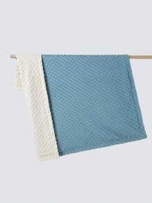 1pc Double-Layer Bubble Blanket, Baby Swaddle Wrap Blanket, Newborn Crib Blanket, Baby Stroller Outdoor Blanket, Infant Gift