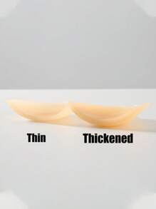 الإيلين السيليكون المائي الأنثوي السميك لرفع ودفع الصغير، خاص لتصوير حفلات الزفاف - لون مشمشي - مشاهدة 5