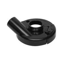 Rainaut 7" Black Vacuum Dust Shroud Cover For Angle Grinder - Convertible Hand Grind Attachment, Metal Construction, Sports Fan Essentials, CNCEST - Black - View 6