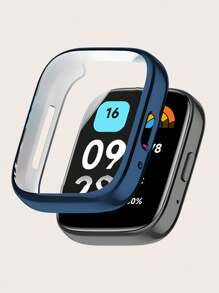 1 pieza Funda protectora de TPU de cobertura completa con protección de choque y resistor de unicolor, compatible con Redmi Watch 3 Active - Reloj Redmi 3 Activo - Ver 16