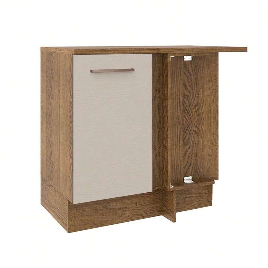 MADESA Baker's Racks - Brown and Cream - View 1