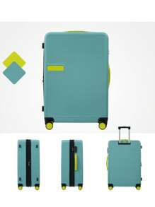 Hardshell Luggage Sets 3 Pcs Contrast Color Suitcase With Spinner Wheels And TSA Lock 20" 24" 28" Available