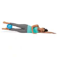 OPTP Soft Gym Overball – 9 Inch Inflatable Pilates Stabilization Training, Pelvic Core Exercise, Correct Body Position And Muscle Activation - 1 - View 2