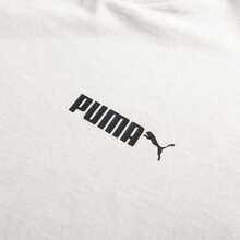 Puma Áo thun thể thao tập luyện đạp xe cổ tròn cho nam, 691340-87 - trắng - Xem 4