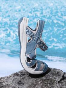 Women's Outdoor Sport Sandals - Blue - View 7
