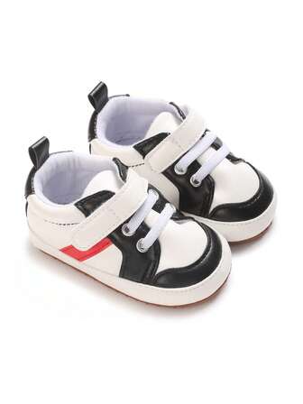 Newborn Infant Pre-Walker Shoes, Soft Sole Infant Boy Athletic Sneakers, Non-Slip Indoor Spring/Autumn Infant Toddler Shoes
