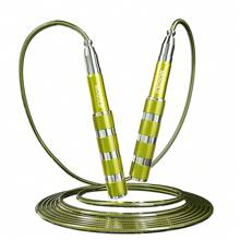 1 Set Adjustable Aluminum Alloy Bearing Jump Rope, Portable Fitness Workout Equipment For Cardio, Boxing, Calorie Burning