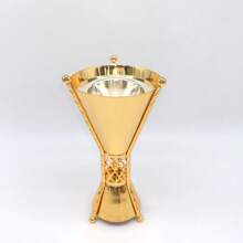 WINON 1 Peça Queimador de Incenso Escultura Bicolor Feita de Ferro, Modelo Novo de 2024 - MABKHARA