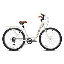 Concord Laguna Comfort Bicycle, 27.5" Wheels, Fits Adult Riders 5'4"-6'2", Unisex, Cream - 1 - View 2