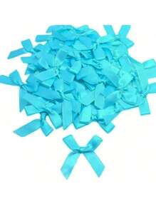50pcs Baby Gender Reveal Party Decorations Bows, DIY Candy Boxes & Gift Boxes Decor - Multicolor - View 12