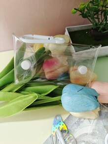 3PCS Solid Color Clear Minimalist And Casual Waterproof Storage Bag Small PVC Clear Mini Female Purses Women Kids Girls Key Earphone Coin Storage Bags Wallet Pouch Transparent Coin Purse With Handle Portable Mini Bag Lightweight Clear Bag For Travel And School For Men And Women Travel Accessories