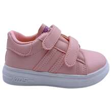 Simple Versatile Kids' Sports Sneakers - Pink - View 4