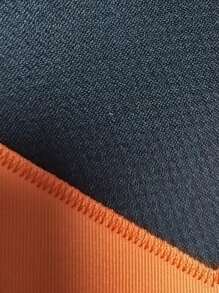 Atonmore 男士经典8号棒球夹克，黑色，纽扣前襟，刺绣运动服夹克，春季款 - 黑色 - 查看 5