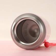 名创优品三丽鸥旋律可爱卡通不锈钢真空保温水瓶，280毫升/9.47盎司，时尚个性化水瓶礼品 - 粉色 - 查看 9