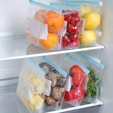 Reusable Plastic Sealed Bag For Food Storage - Suitable For Refrigerators, Versatile, Clip On Closure, Square Container Set (15/20/30 Pieces, Various Sizes) - Durable, Thick Double Lock Sealed Fresh-Keeping Bag - Used For Kitchen Organization And Food Preservation - Ideal Gift For Home Chefs And Families